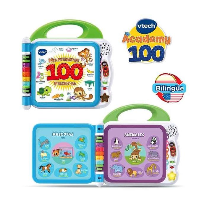 Mis Primeras 100 Palabras Bilingüe 80-601547 Vtech 2 Mis Primeras 100 Palabras Bilingüe 80-601547 Vtech 2