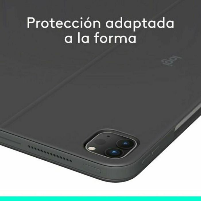 Funda para Tablet Logitech 920-012667 Gris Grafito Qwerty Español 34 Funda para Tablet Logitech 920-012667 Gris Grafito Qwerty Español 34