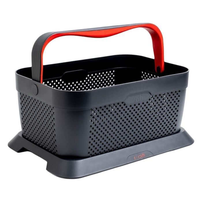 Rati V01763 Cesta de la Compra Antideslizante para Maletero de Coche, Fácil Instalación, de Plástico Reciclado, Color Rojo Rati V01763 Cesta de la Compra Antideslizante para Maletero de Coche, Fácil Instalación, de Plástico Reciclado, Color Rojo