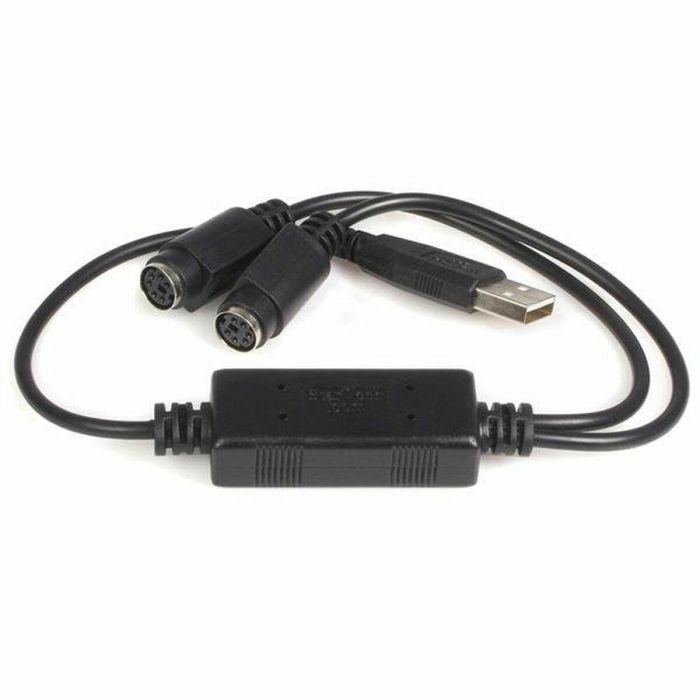 Adaptador PS/2 a USB Startech USBPS2PC Negro Adaptador PS/2 a USB Startech USBPS2PC Negro