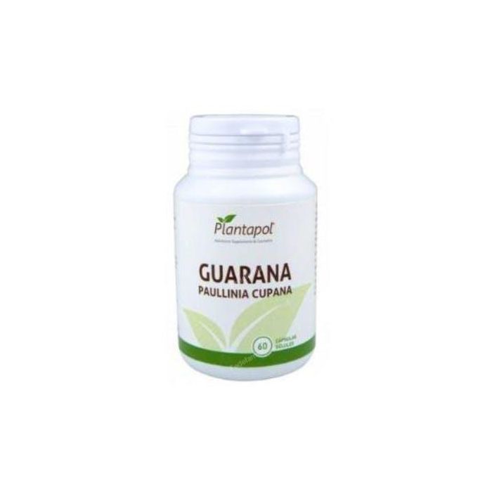PLANTAPOL Guaraná 60 Cápsulas. Tónico y Estimulante Natural para el Ánimo y la Fatiga. Ayuda contra el Estrés y el Desgaste