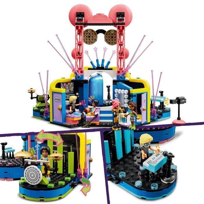 LEGO 42616 Friends Espectáculo Musical de Heartlake City, Juguete con 4 Minifiguras de Andrea, Escena e Instrumentos 2 LEGO 42616 Friends Espectáculo Musical de Heartlake City, Juguete con 4 Minifiguras de Andrea, Escena e Instrumentos 2