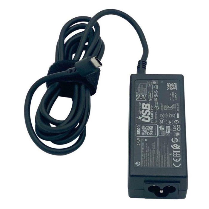 HP Adaptador USB-C 45W 1.8m 3 pines 2 HP Adaptador USB-C 45W 1.8m 3 pines 2