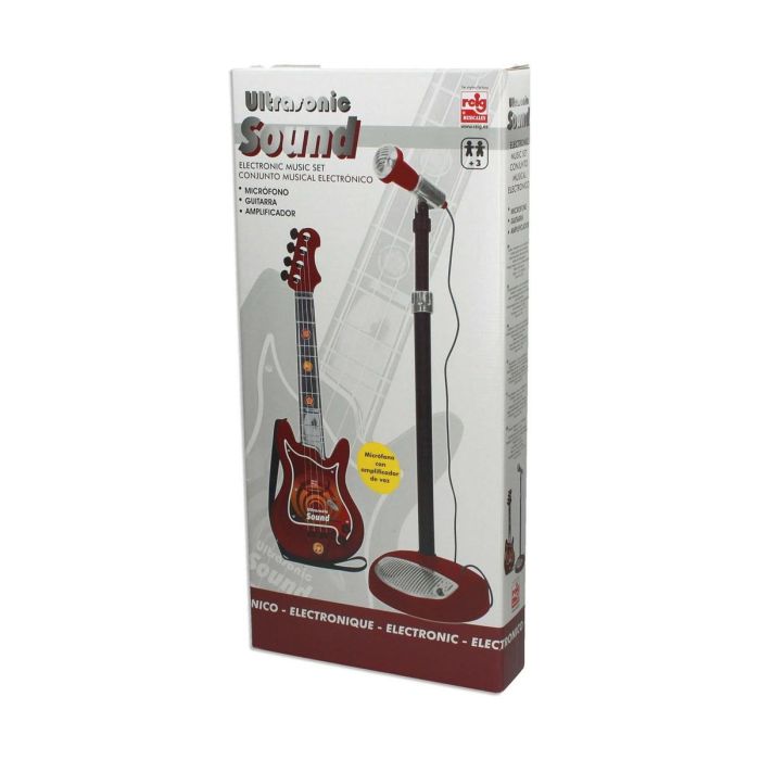 Guitarra y micro metalizados peq."ultrasonic" 1