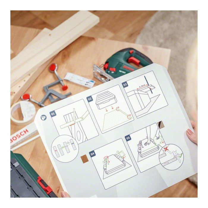 Bosch SystemBox Caja de Almacenamiento Vacía Especial para Banco de Aserrado 5