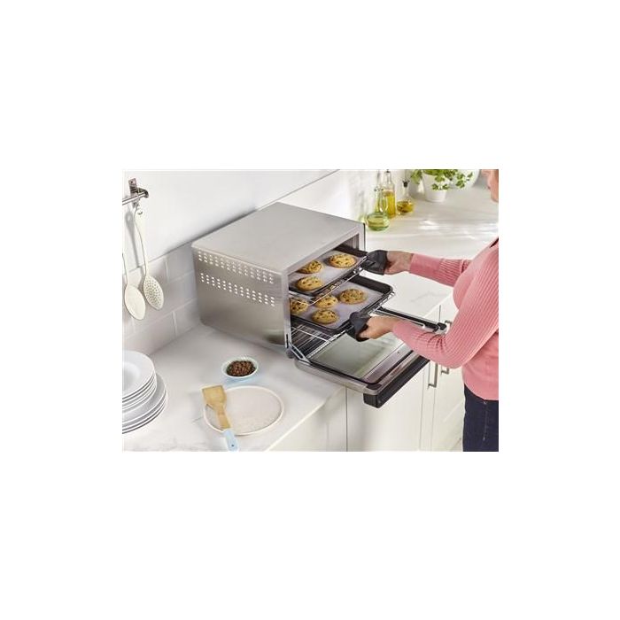Ninja Horno de Sobremesa Multifunción 10 en 1 con Tecnología True Surround Convection para Cocción Rápida y Uniforme 9