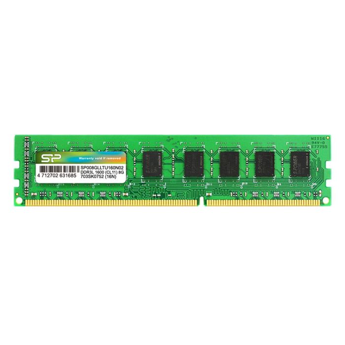 Silicon Power Memoria RAM DDR3L 8GB DIMM 1600 MHz - Mejora el rendimiento del sistema 0 Silicon Power Memoria RAM DDR3L 8GB DIMM 1600 MHz - Mejora el rendimiento del sistema 0