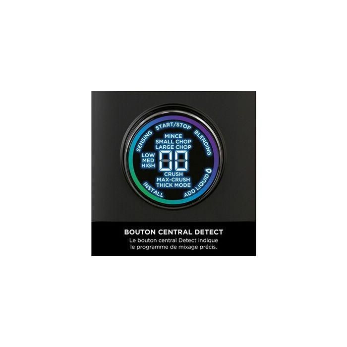 Ninja BATIDORA VASO DETECT DUO BLENDSENSE AUTOMATICA 2 en 1, 1200W, jarra 2.1L + vaso 700ml, apta lavavajillas, sin BPA - Ref: 1 3 Ninja BATIDORA VASO DETECT DUO BLENDSENSE AUTOMATICA 2 en 1, 1200W, jarra 2.1L + vaso 700ml, apta lavavajillas, sin BPA - Ref: 1 3