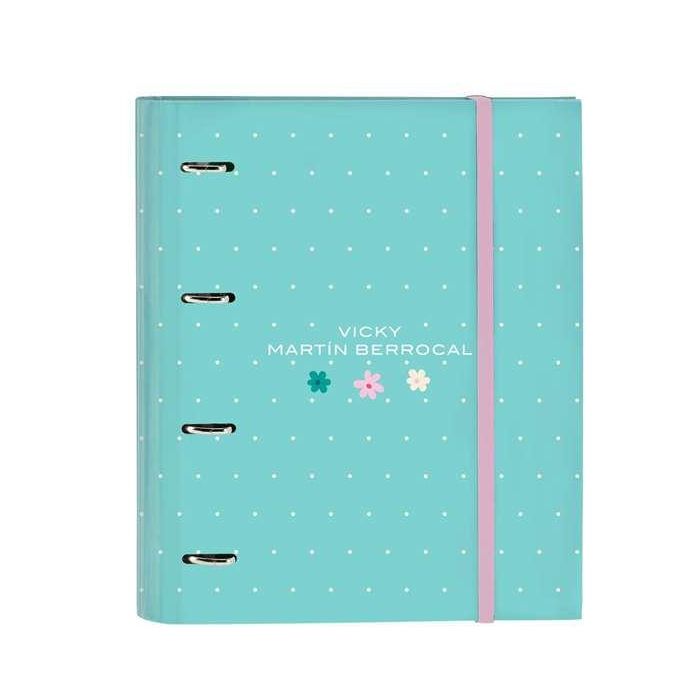 Carpeta de anillas Vicky Martín Berrocal Mint paradise Menta (27 x 32 x 3.5 cm) 0 Carpeta de anillas Vicky Martín Berrocal Mint paradise Menta (27 x 32 x 3.5 cm) 0