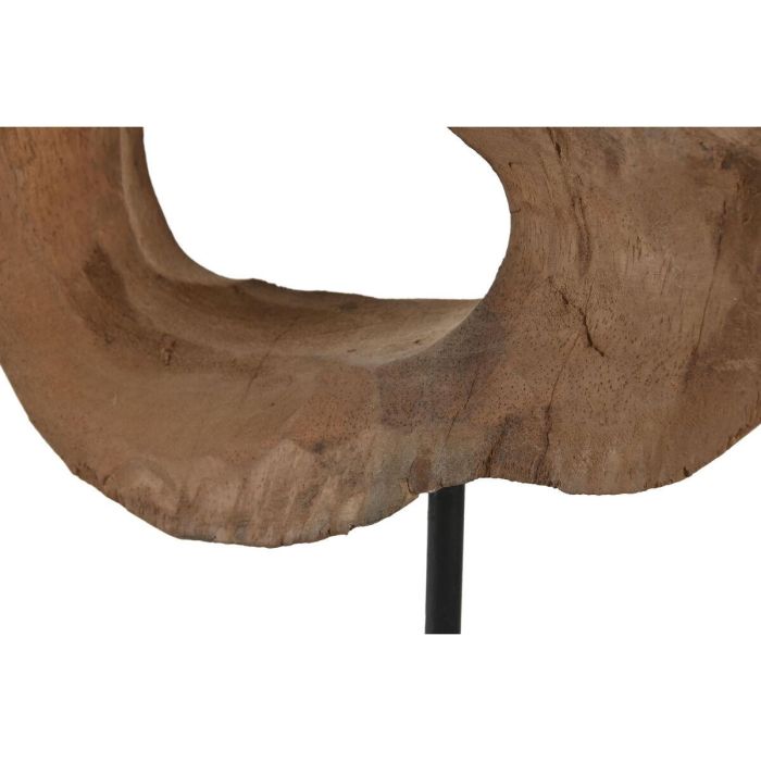 Figura Decorativa Home ESPRIT Marrón Negro Moderno 20 x 9 x 34 cm 1