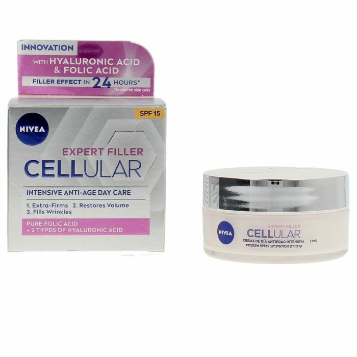 Crema de Día Nivea Cellular Filler 50 ml Spf 15 Crema de Día Nivea Cellular Filler 50 ml Spf 15