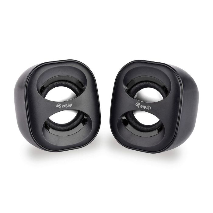 Equip Altavoces 2.0 Mini, Sonido Estéreo Potente, Conexión USB y Jack 3.5 mm, Ideal para PC y Portátiles 1 Equip Altavoces 2.0 Mini, Sonido Estéreo Potente, Conexión USB y Jack 3.5 mm, Ideal para PC y Portátiles 1