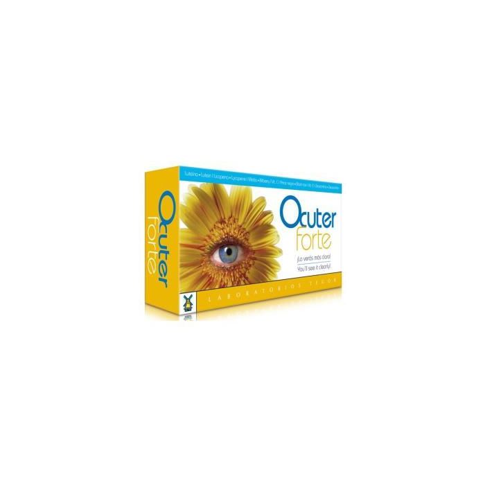 TEGOR Ocuter Forte 45 Comprimidos para Protección Ocular Antioxidante contra Daño Solar