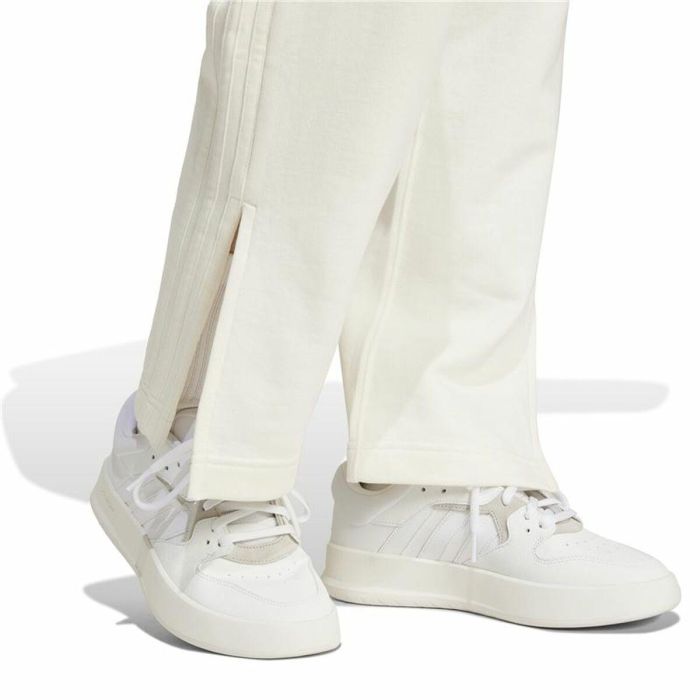 Pantalón Largo Deportivo Adidas All Szn French Terry Blanco Mujer