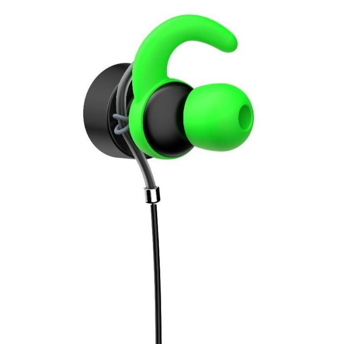 HP Auricular Gaming con Doble Micrófono Extraíble, Control de Volumen, Color Verde - Auricular HP Gaming con Doble Microfono (Extraible) y Control de Volumen - Verde