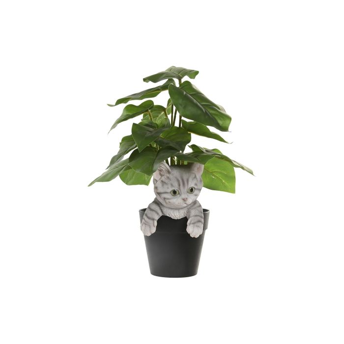 Figura Shabby DKD Home Decor Negro Gris 8 x 10 x 8 cm (4 Unidades) 2 Figura Shabby DKD Home Decor Negro Gris 8 x 10 x 8 cm (4 Unidades) 2