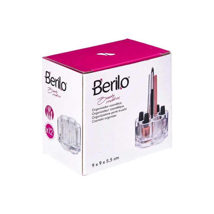 Organizador Redondo 12 Huecos Berilo 9X5CM (12 Unidades) 2 Organizador Redondo 12 Huecos Berilo 9X5CM (12 Unidades) 2