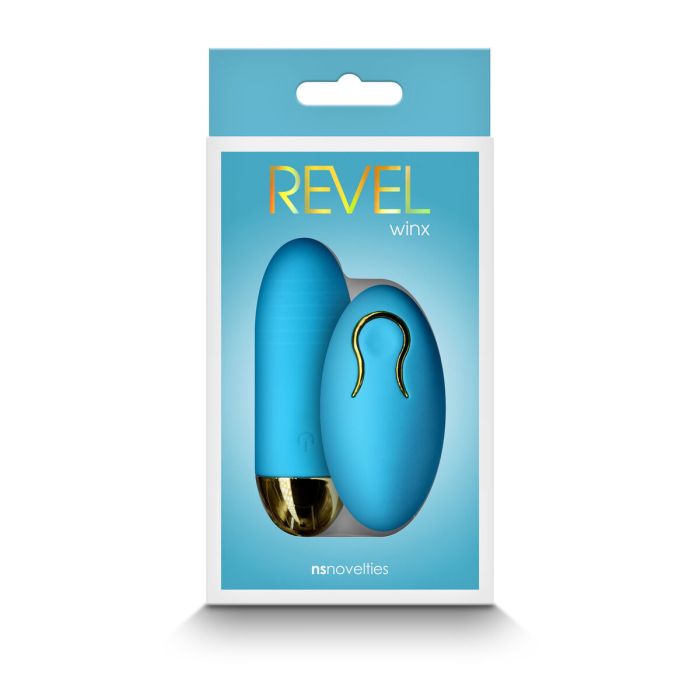 Huevo Vibrador NS Novelties Revel Azul 3