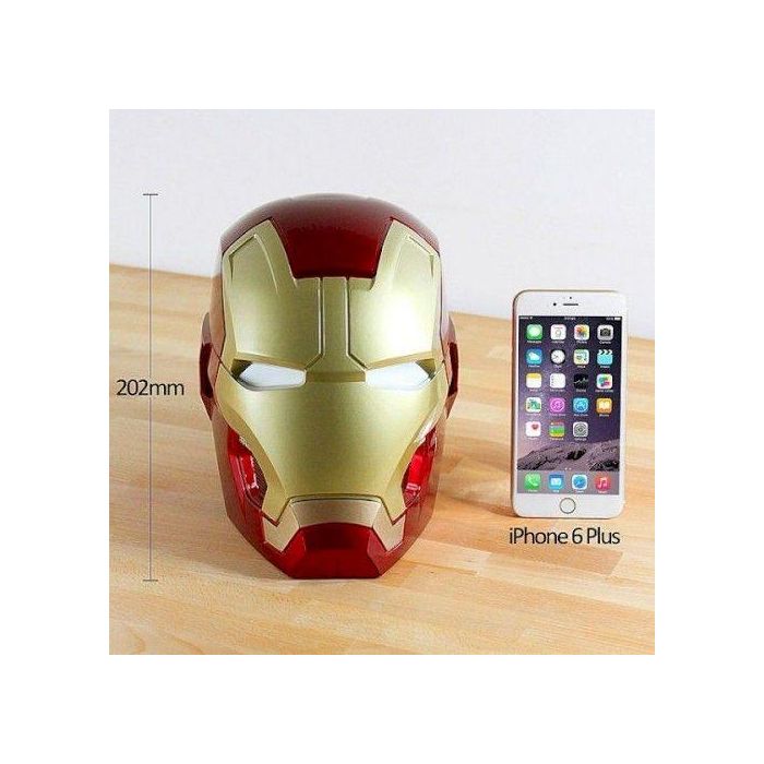 Ekids Altavoz Bluetooth Marvel Iron Man con Luces Rítmicas y Manos Libres 2 Ekids Altavoz Bluetooth Marvel Iron Man con Luces Rítmicas y Manos Libres 2