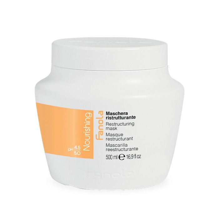 Fanola Mascarilla Reestructurante Nutriente y Desenredante con Proteínas de Leche 500 ml Fanola Mascarilla Reestructurante Nutriente y Desenredante con Proteínas de Leche 500 ml