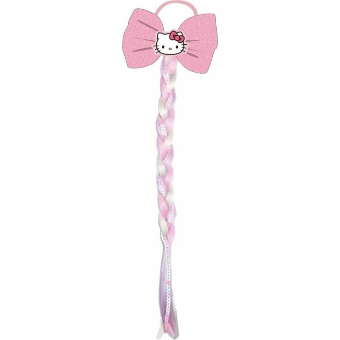Hello Kitty Coletero Extensible para Pelo Niñas - Accesorio Rosa 4 Hello Kitty Coletero Extensible para Pelo Niñas - Accesorio Rosa 4