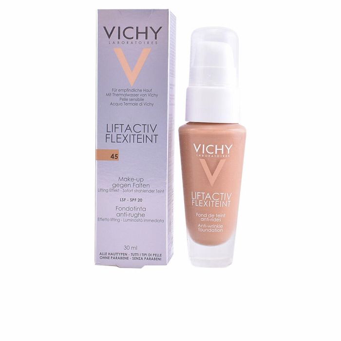 Fondo de Maquillaje Fluido Liftactiv Flexiteint Vichy Spf 20 4 Fondo de Maquillaje Fluido Liftactiv Flexiteint Vichy Spf 20 4