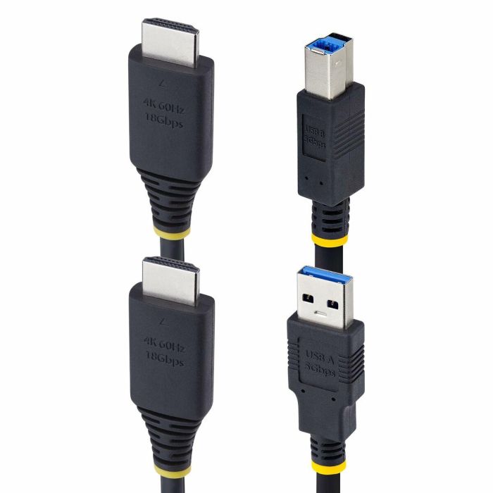 Cable adaptador Startech HU12210-KVM-CABLE Negro 4 Cable adaptador Startech HU12210-KVM-CABLE Negro 4