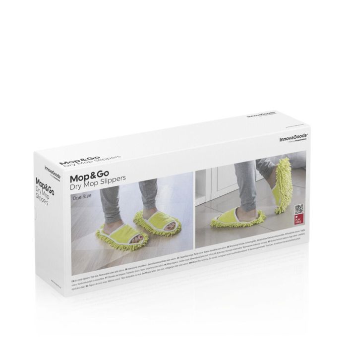 Zapatillas Mopa Mop&Go InnovaGoods 1 Zapatillas Mopa Mop&Go InnovaGoods 1