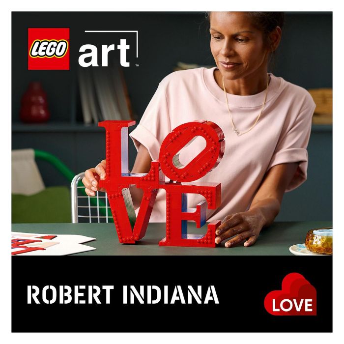 LEGO 31214 Art LOVE Set de Construcción para Adultos - Decoración y Regalo para Parejas LEGO 31214 Art LOVE Set de Construcción para Adultos - Decoración y Regalo para Parejas