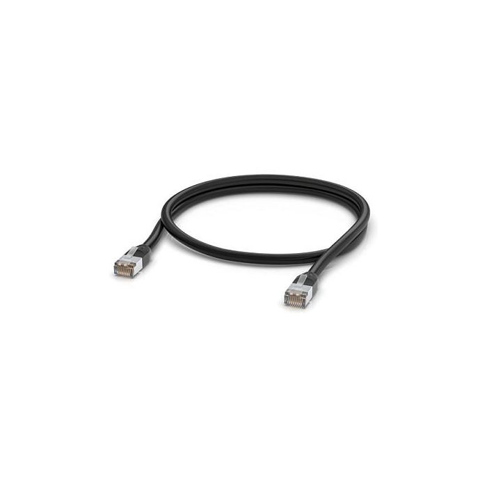 Ubiquiti UACC-Cable-Patch-Outdoor-1M-BK Cable de Red Exterior RJ-45 Cat5e S/UTP (STP) 1 Metro Negro 1