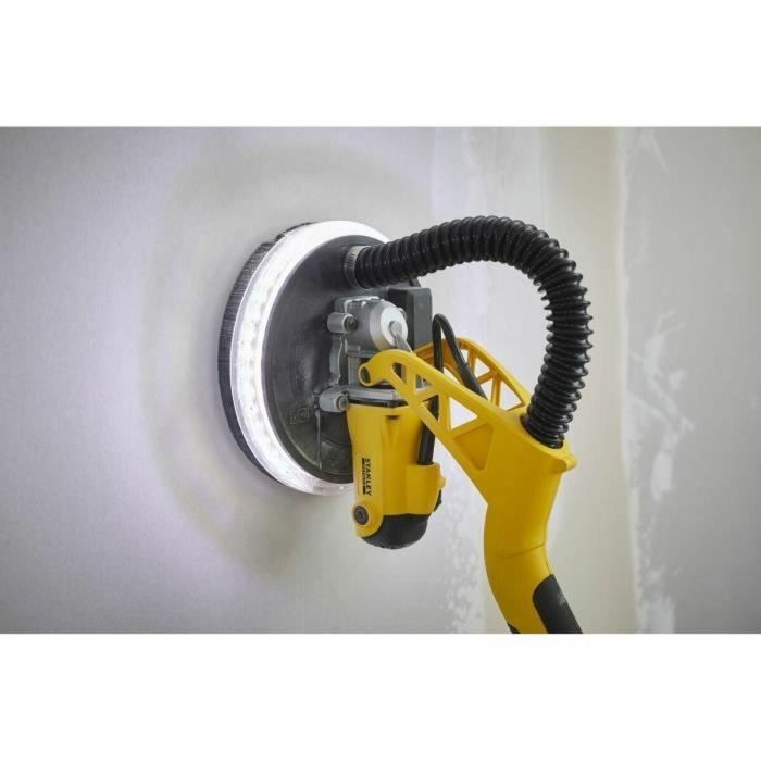 Stanley FatMax SFMEE500S-QS Lijadora Eléctrica 750W para Panel Yeso y Techos de Escayola, Brazo Extensible 1.8m, Velocidad Variable y Plegable. 4 Stanley FatMax SFMEE500S-QS Lijadora Eléctrica 750W para Panel Yeso y Techos de Escayola, Brazo Extensible 1.8m, Velocidad Variable y Plegable. 4