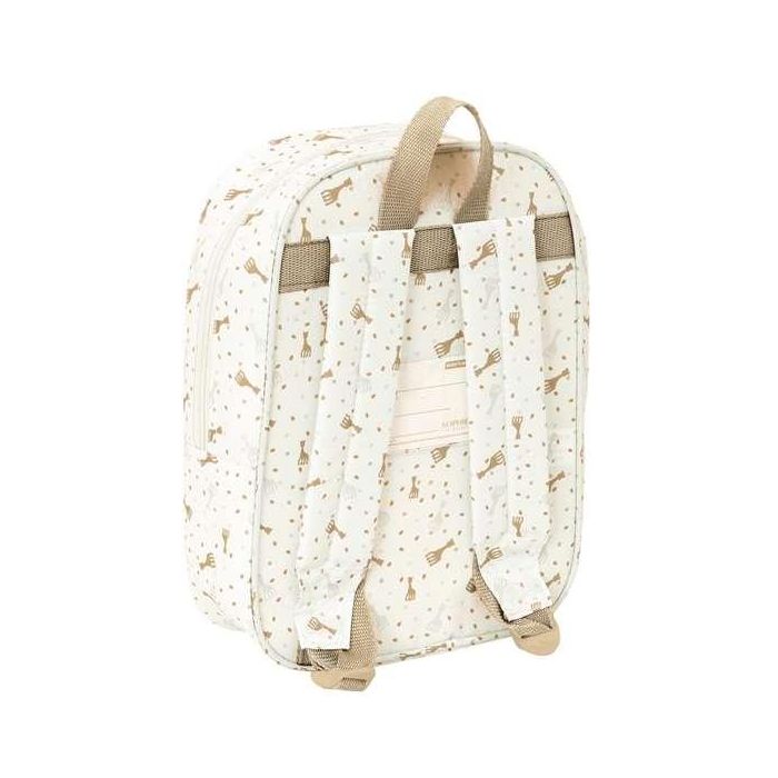 Mochila Escolar Sophie la Girafe Beige 20 x 28 x 8 cm 1