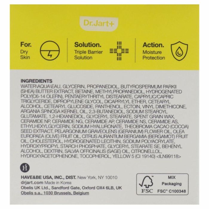 Dr.Jart+ Ceramidin Crema Con Ectoína 50 mL 1 Dr.Jart+ Ceramidin Crema Con Ectoína 50 mL 1