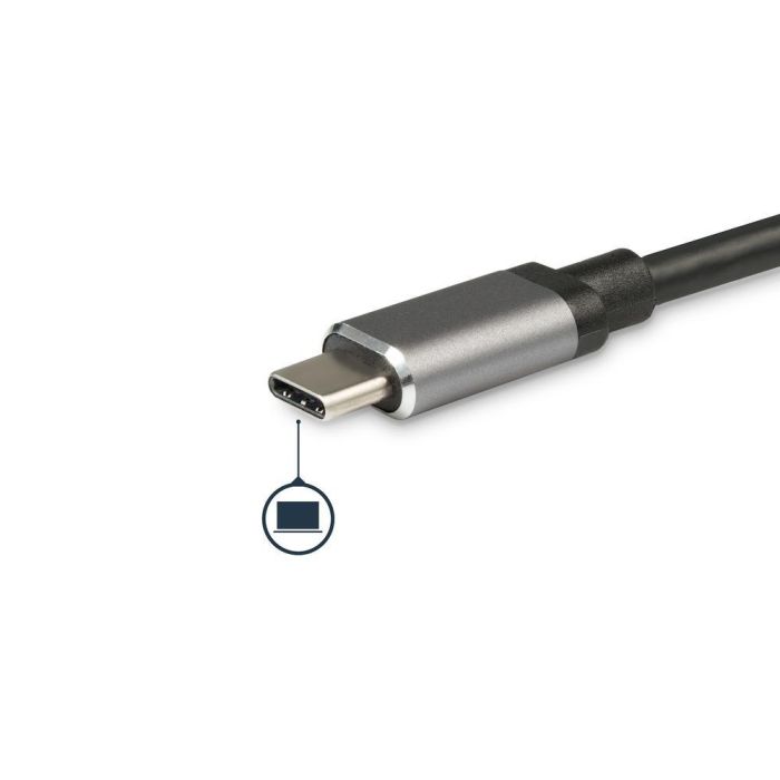 Hub USB Startech DKT30CSDHPD Negro Gris 60 W 3 Hub USB Startech DKT30CSDHPD Negro Gris 60 W 3
