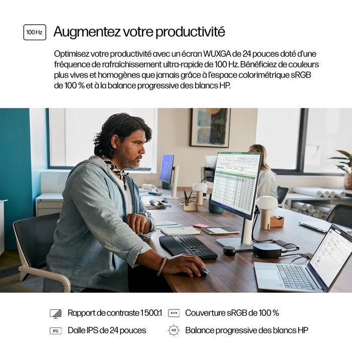 HP Monitor 524pn 24 pulgadas WUXGA PVC Free 9
