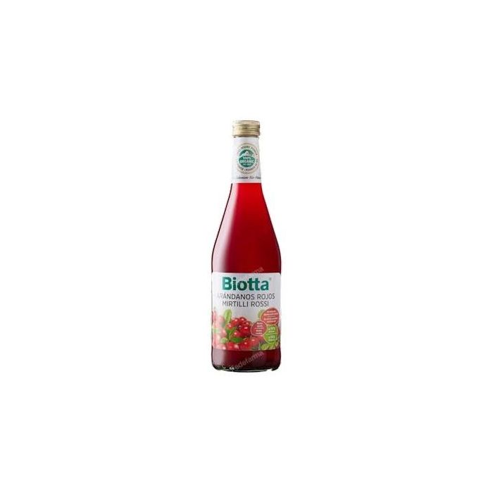 BIOTTA Jugo de Arándanos Rojos Plus Bio Salvaje con Abedul 500ml