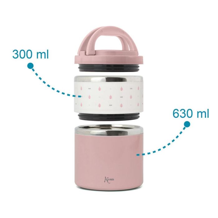 Termo 930 mL Acero Inoxidable Rosa 4 Termo 930 mL Acero Inoxidable Rosa 4