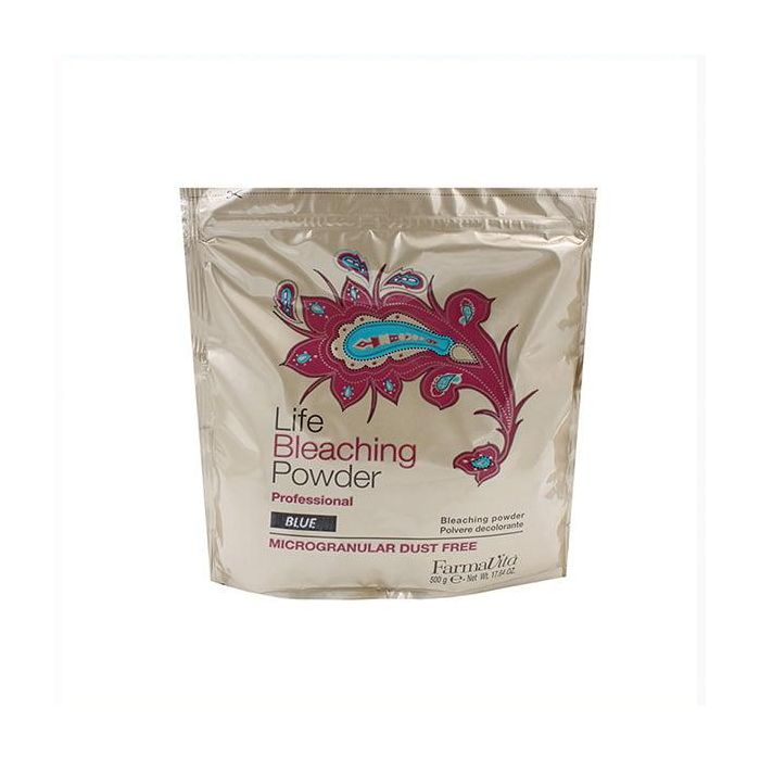 Farmavita Polvo Decolorante Azul no Volátil para Cabello 500g - Aclara 6 Tonos o Más