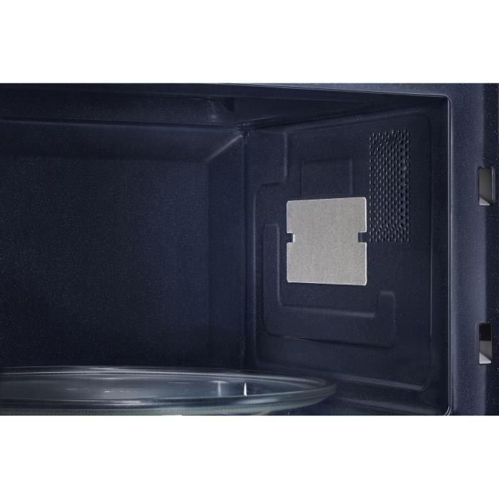 Samsung MS23K3555ES Microondas SOLO 23L, 800W, Plata y Negro, 20 Programas, Cavidad Cerámica, Desodorización, Bloqueo Infantil 5