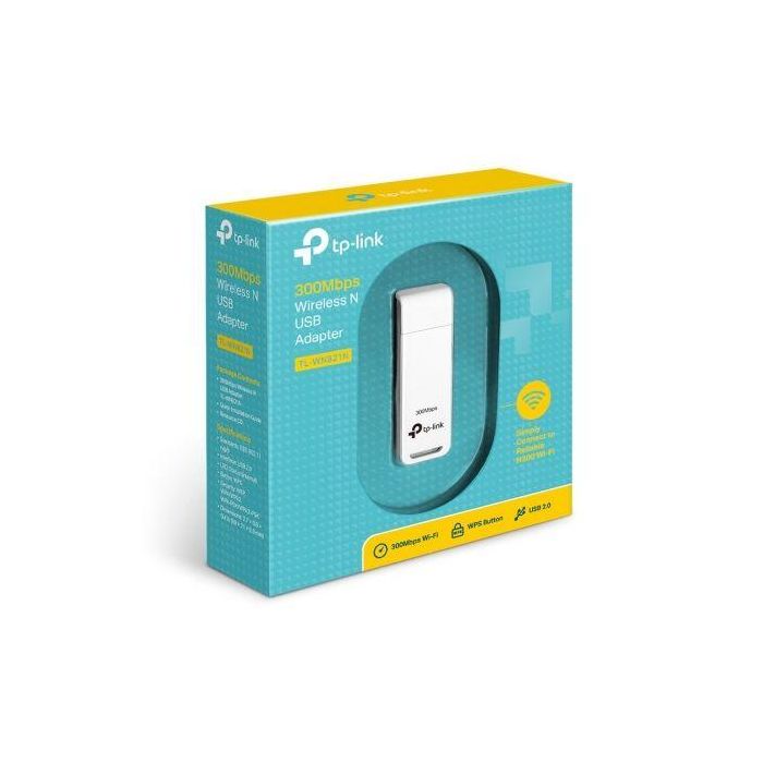 Adaptador USB - WiFi TP-Link TL-WN821N/ 300Mbps 2 Adaptador USB - WiFi TP-Link TL-WN821N/ 300Mbps 2