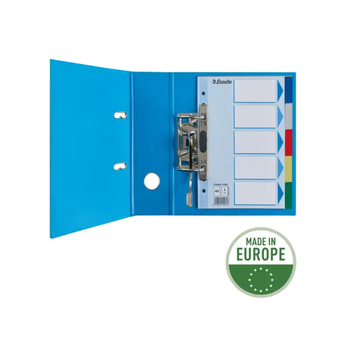 Separadores Esselte Pp A5 5 Pestañas 6 Taladros 2