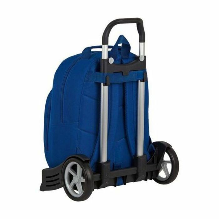 Mochila Escolar con Ruedas Evolution BlackFit8 Oxford Azul oscuro (32 x 42 x 15 cm) 3