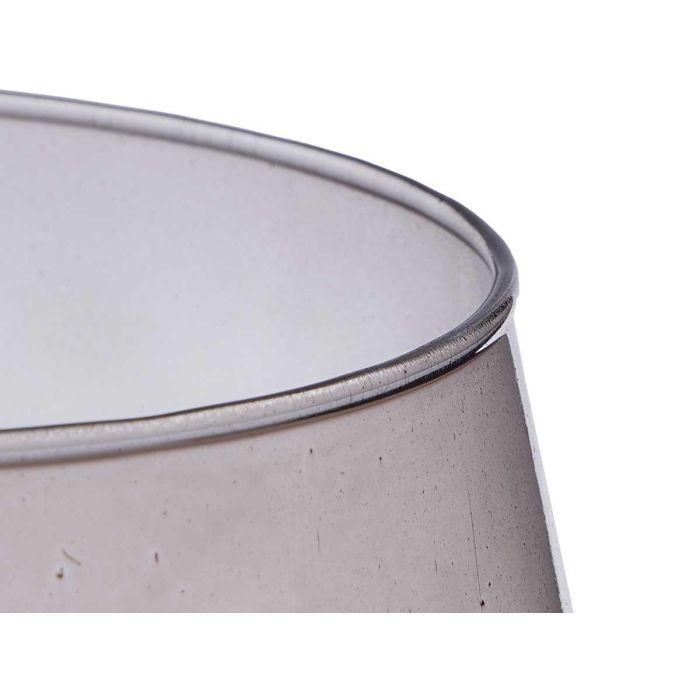 Jarron Cristal Forma Vaso 28Cm Gris Giftdecor 3 Jarron Cristal Forma Vaso 28Cm Gris Giftdecor 3