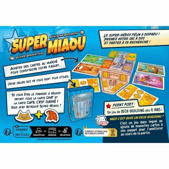 Juego de Mesa Asmodee Super Meow 4 Juego de Mesa Asmodee Super Meow 4