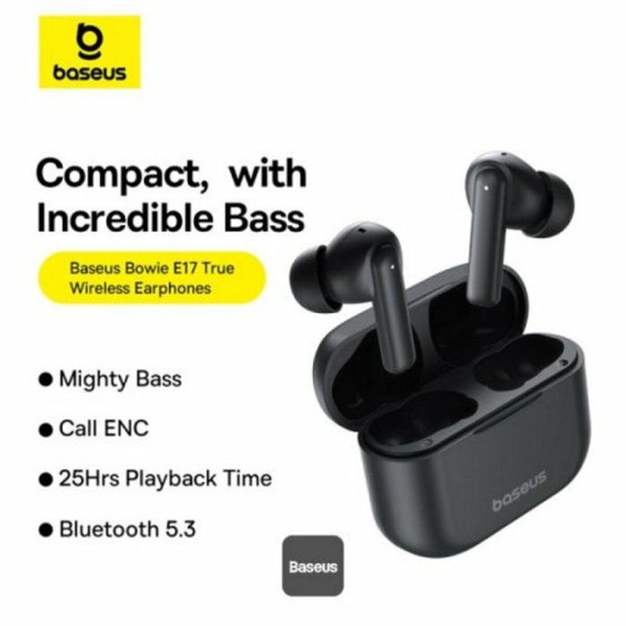 Auriculares Baseus Negro 6