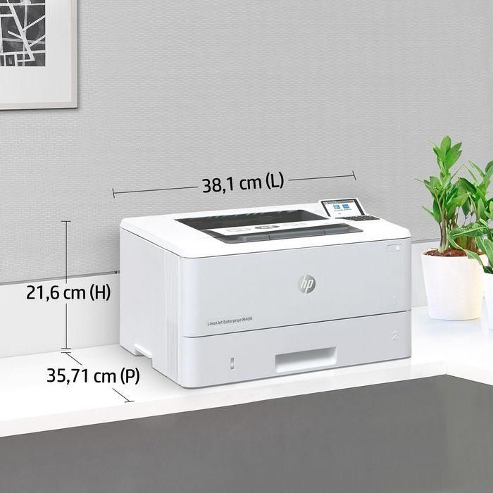 HP 3PZ15A Impresora Láser Monocromo LaserJet Enterprise M406DN | Dúplex Automático, Ethernet, 40 ppm, Seguridad Avanzada 8 HP 3PZ15A Impresora Láser Monocromo LaserJet Enterprise M406DN | Dúplex Automático, Ethernet, 40 ppm, Seguridad Avanzada 8
