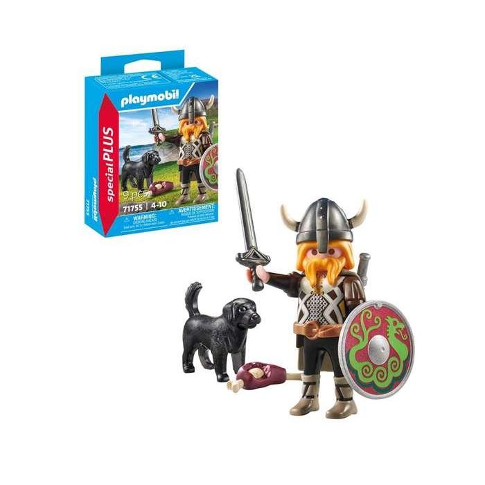 Vikingo con perro guardián playmobil special plus 3 Vikingo con perro guardián playmobil special plus 3