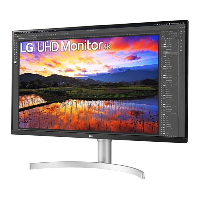 LG 32UN650K-W Monitor 4K UHD 31.5" (80cm) IPS 60Hz 5ms 2xHDMI DisplayPort USB-C Altavoces Blanco 1