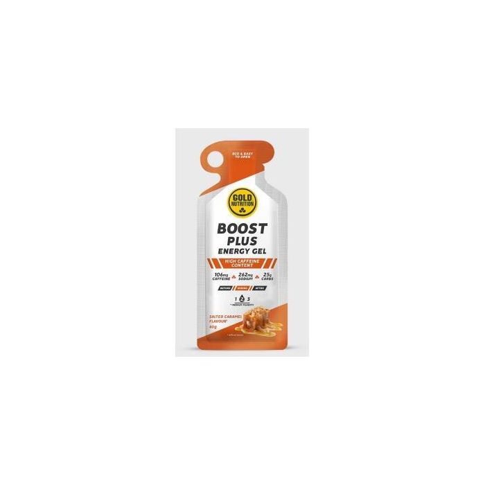 Boost Plus Energy Gel Caramelo Salado 16Geles. Boost Plus Energy Gel Caramelo Salado 16Geles.