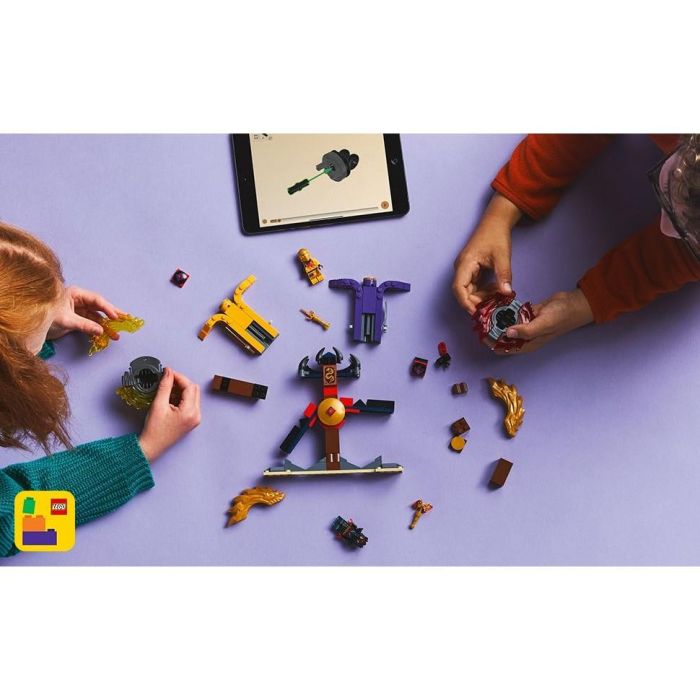 LEGO 71826 Ninjago Pack Combate Spinjitzu del Dragón con Minifiguras Arin y Ras y Spinners 7 LEGO 71826 Ninjago Pack Combate Spinjitzu del Dragón con Minifiguras Arin y Ras y Spinners 7